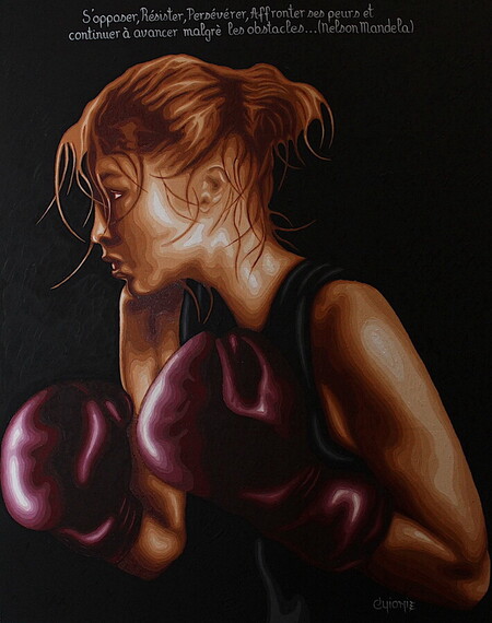 Boxe 2 - 75x60cm - vendu