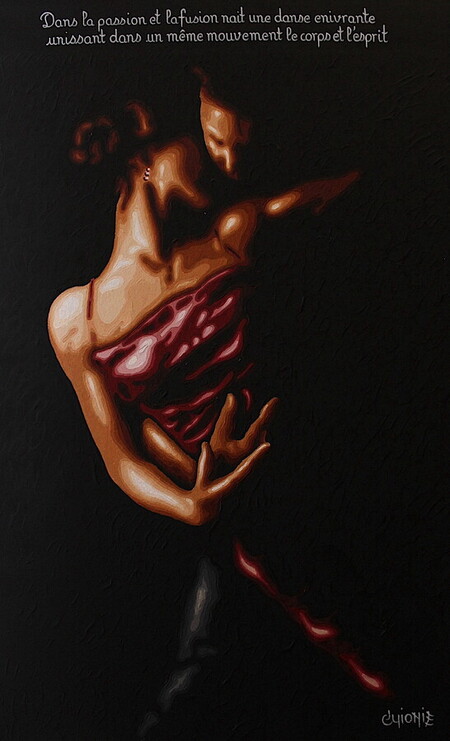 Danse 4 -80X50cm